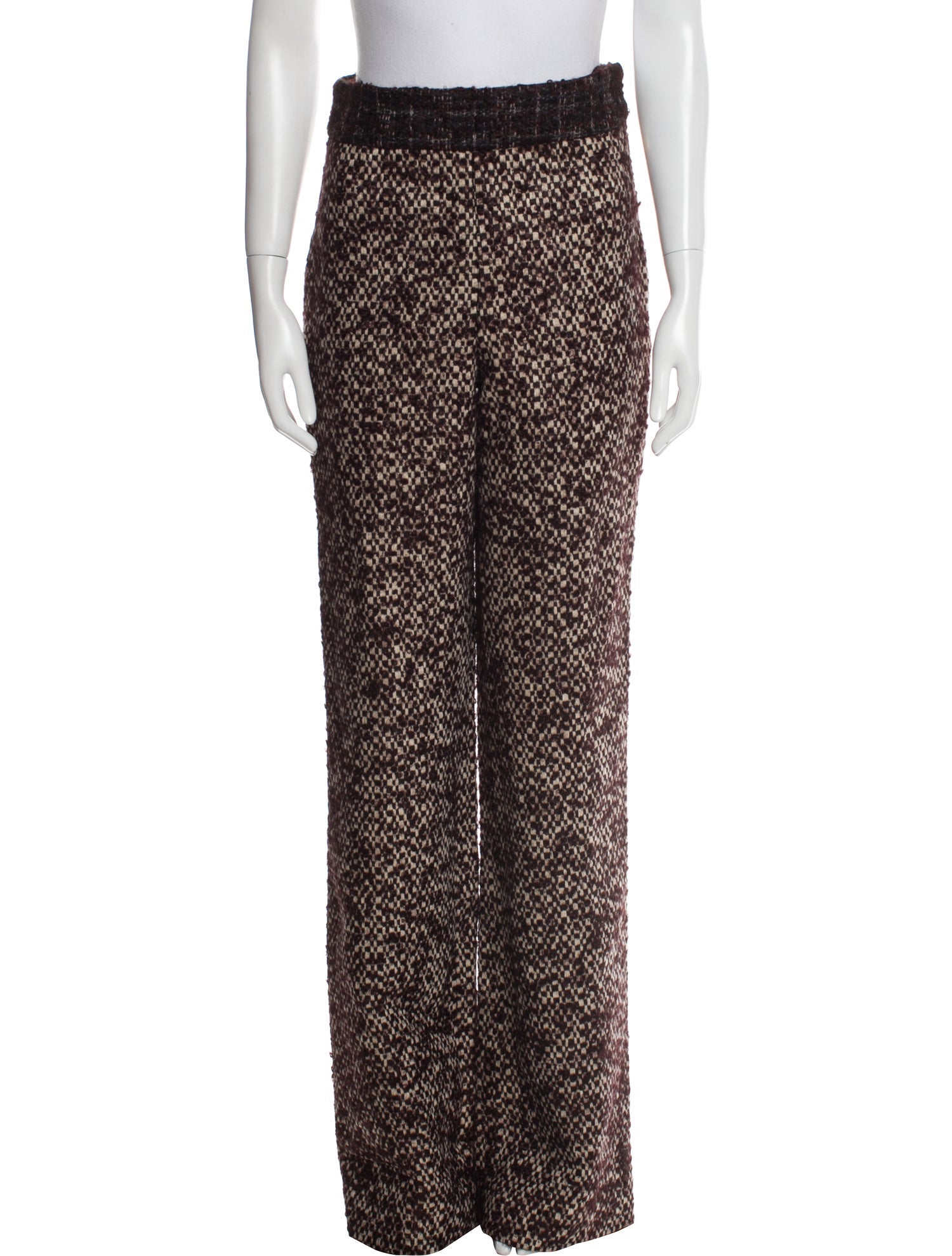 Louis Vuitton Wool Wide Leg Pants