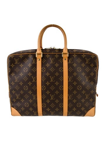 Louis Vuitton Briefcases LV Monogram Porte-Documents Vintage