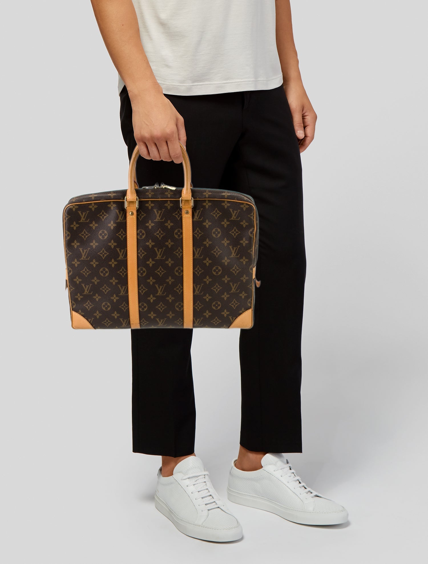 Louis Vuitton LV Monogram Porte-Documents Vintage