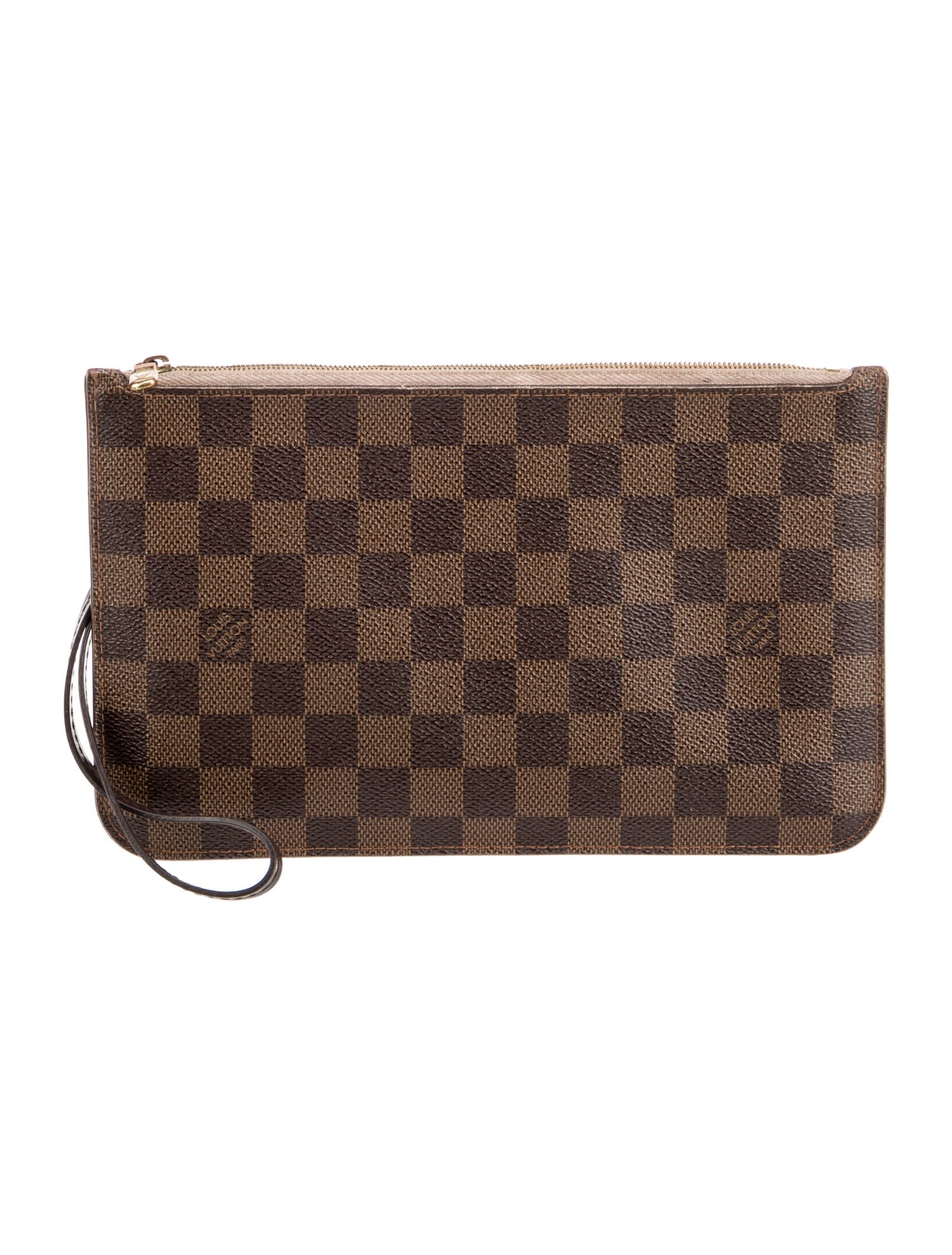 Louis Vuitton Damier Ebene Neverfull Pouch