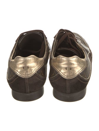 Louis Vuitton Monogram Pattern Sneakers