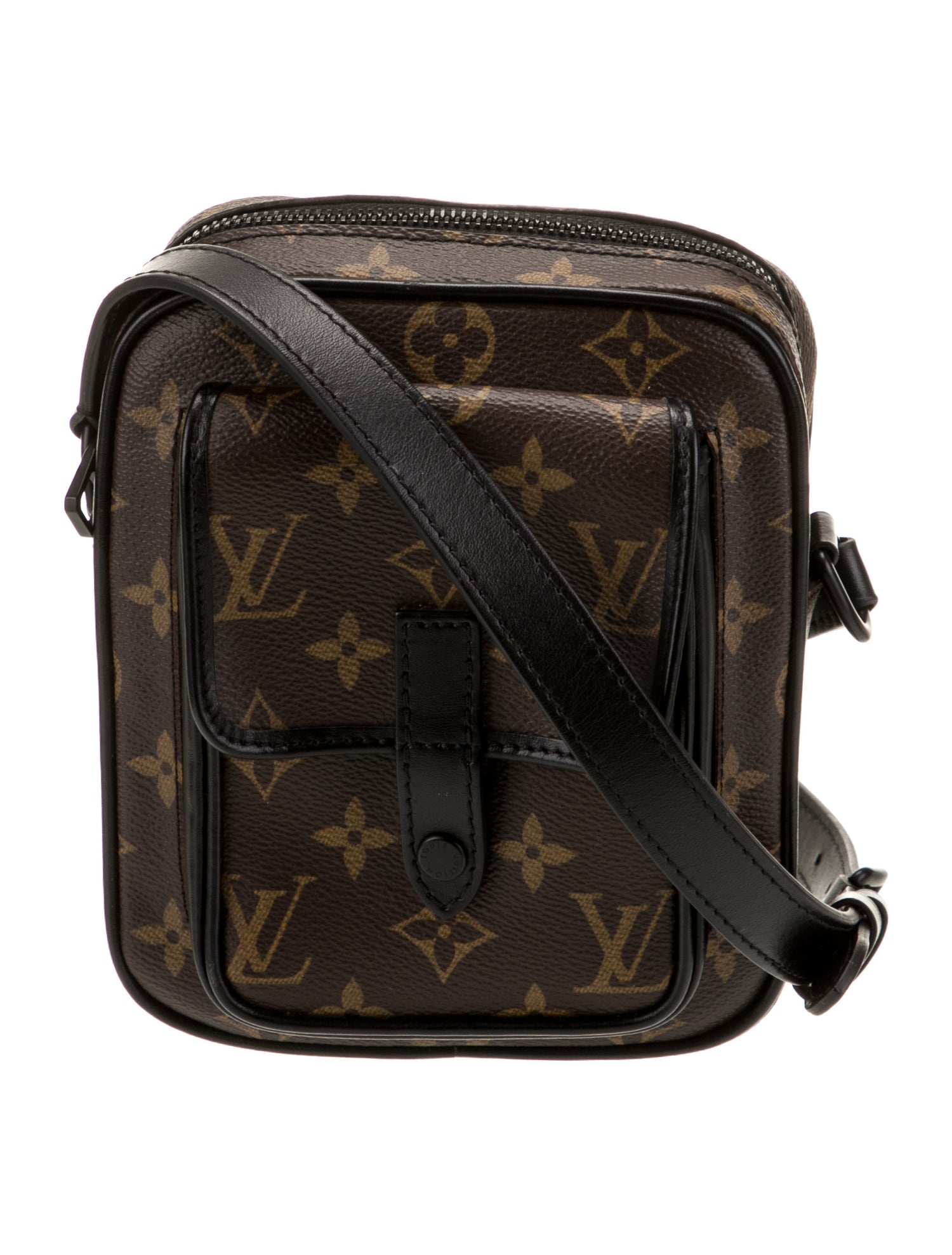 Louis Vuitton Damier Ebene Christopher Wearable Wallet