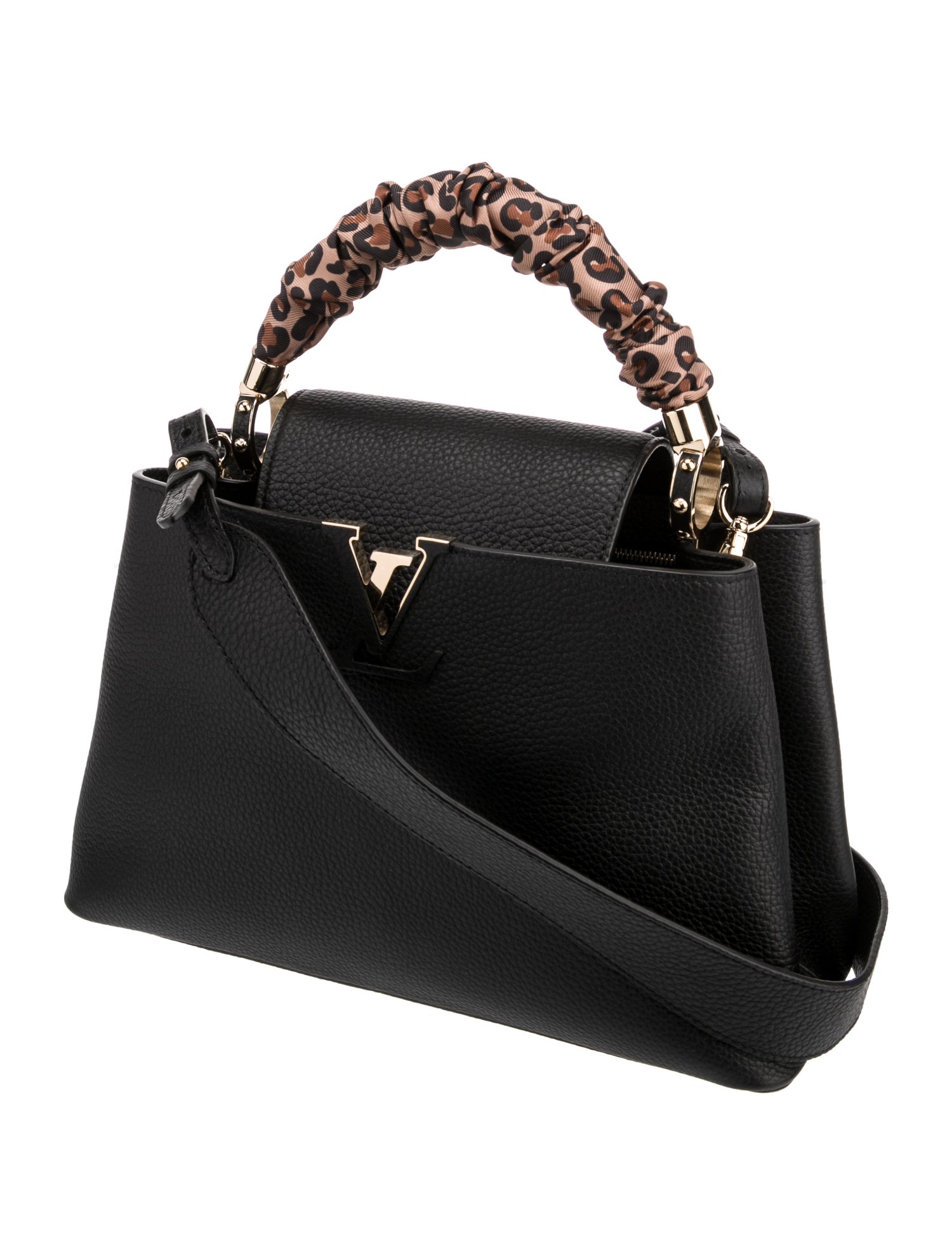 Louis Vuitton Taurillon Leather Capucines PM