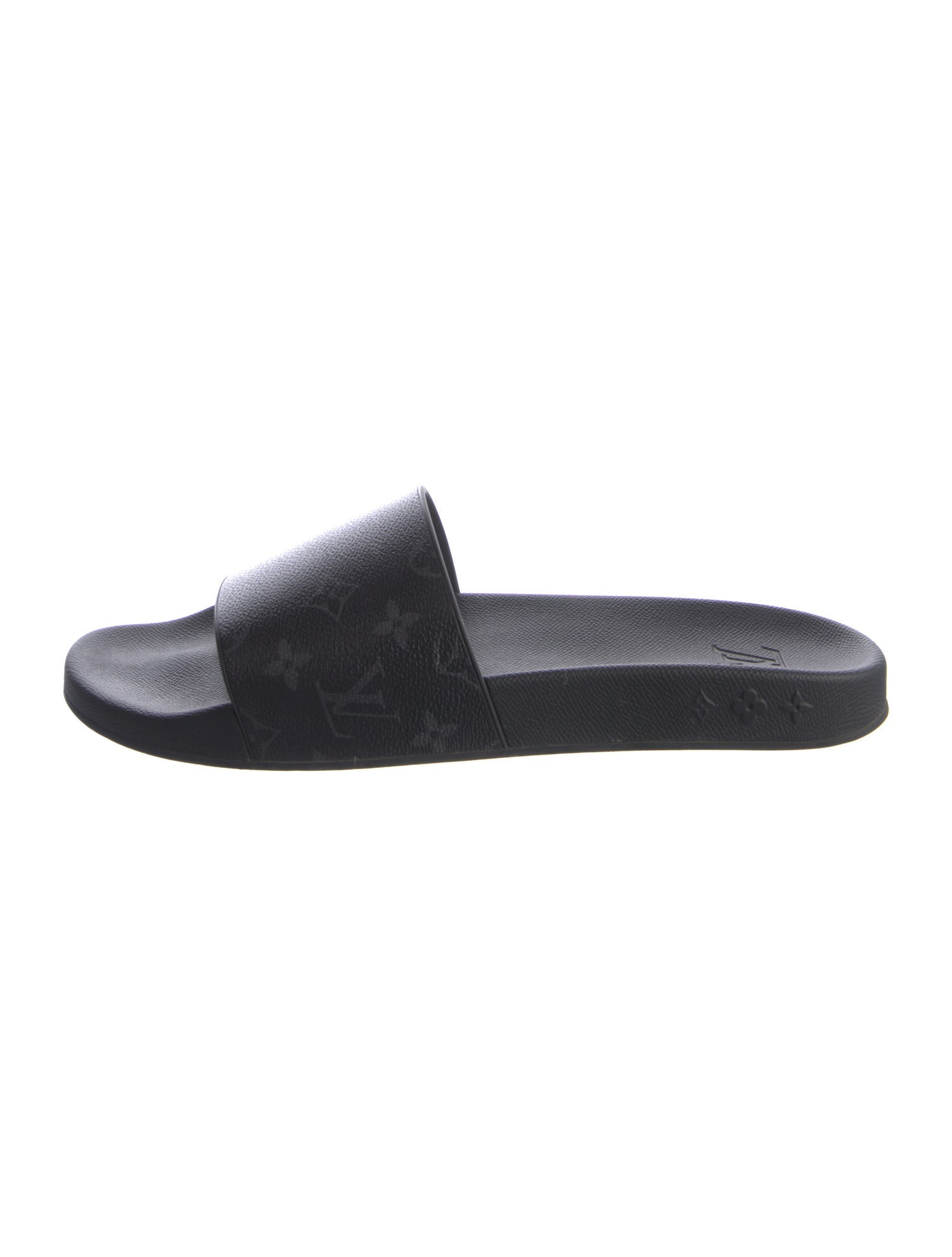 Louis Vuitton LV Monogram Rubber Slides