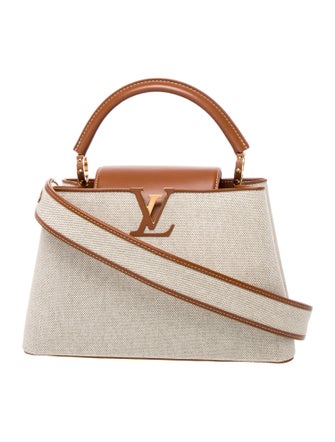 Louis Vuitton Canvas Capucines MM