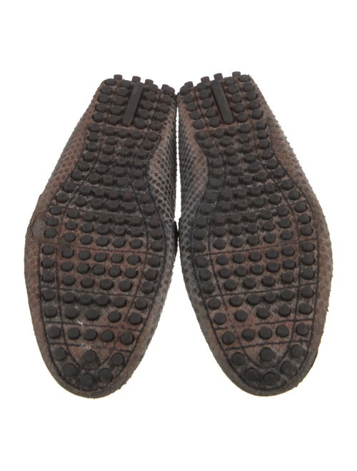 Louis Vuitton Snakeskin Drivers