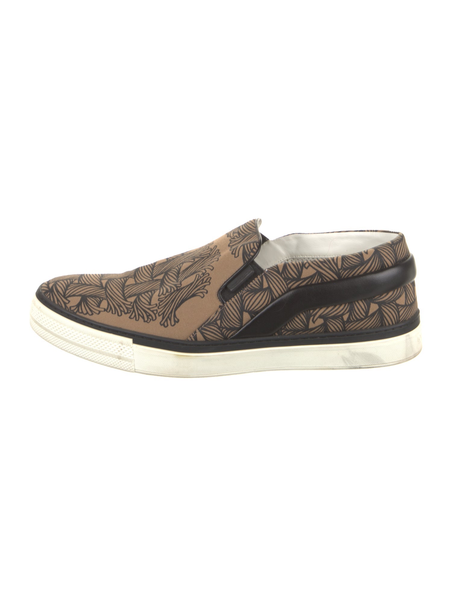 Louis Vuitton Canvas Printed Loafers