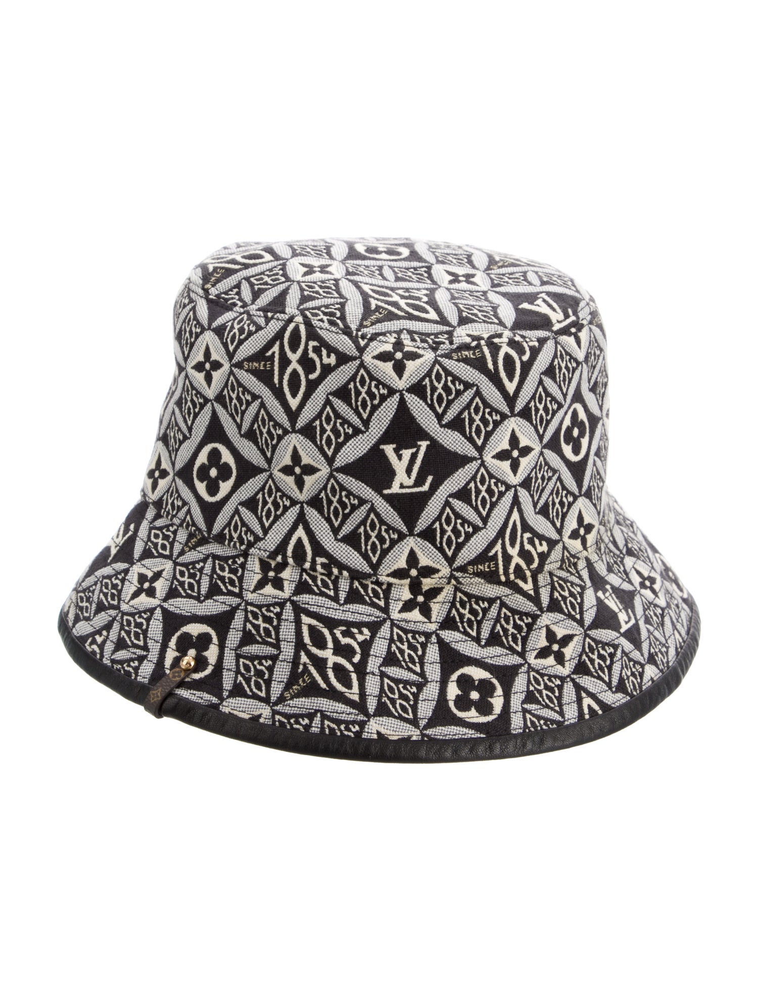 Louis Vuitton Monogram Jacquard 'Since 1854' Bucket Hat