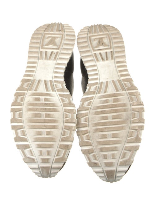 Louis Vuitton Monogram Pattern Leather Sneakers