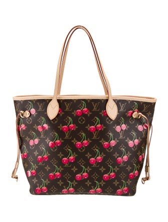 Louis Vuitton Monogram Cerises Neverfull w/Pouch MM 2025