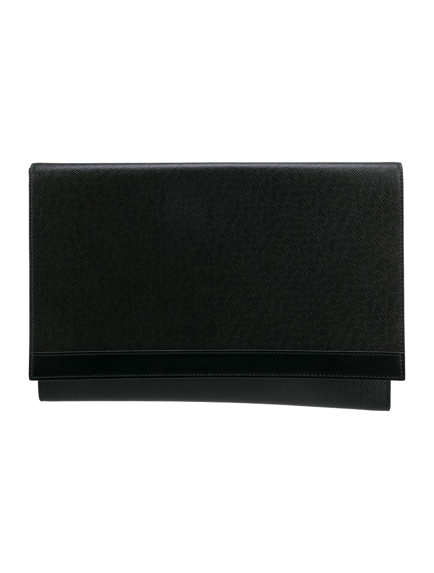 Louis Vuitton Taiga Leather Clutch Vintage