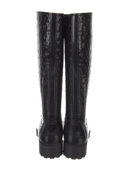 Louis Vuitton LV Monogram Rubber Rain Boots