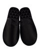 Louis Vuitton Satin Embroidered Accent Slippers