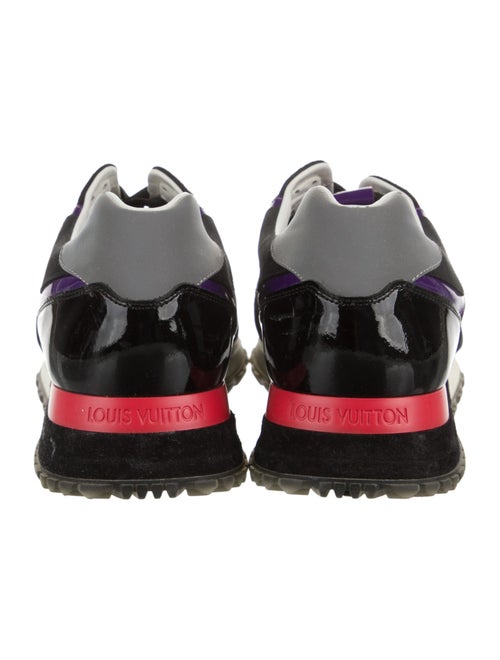 Louis Vuitton Suede Colorblock Pattern Sneakers