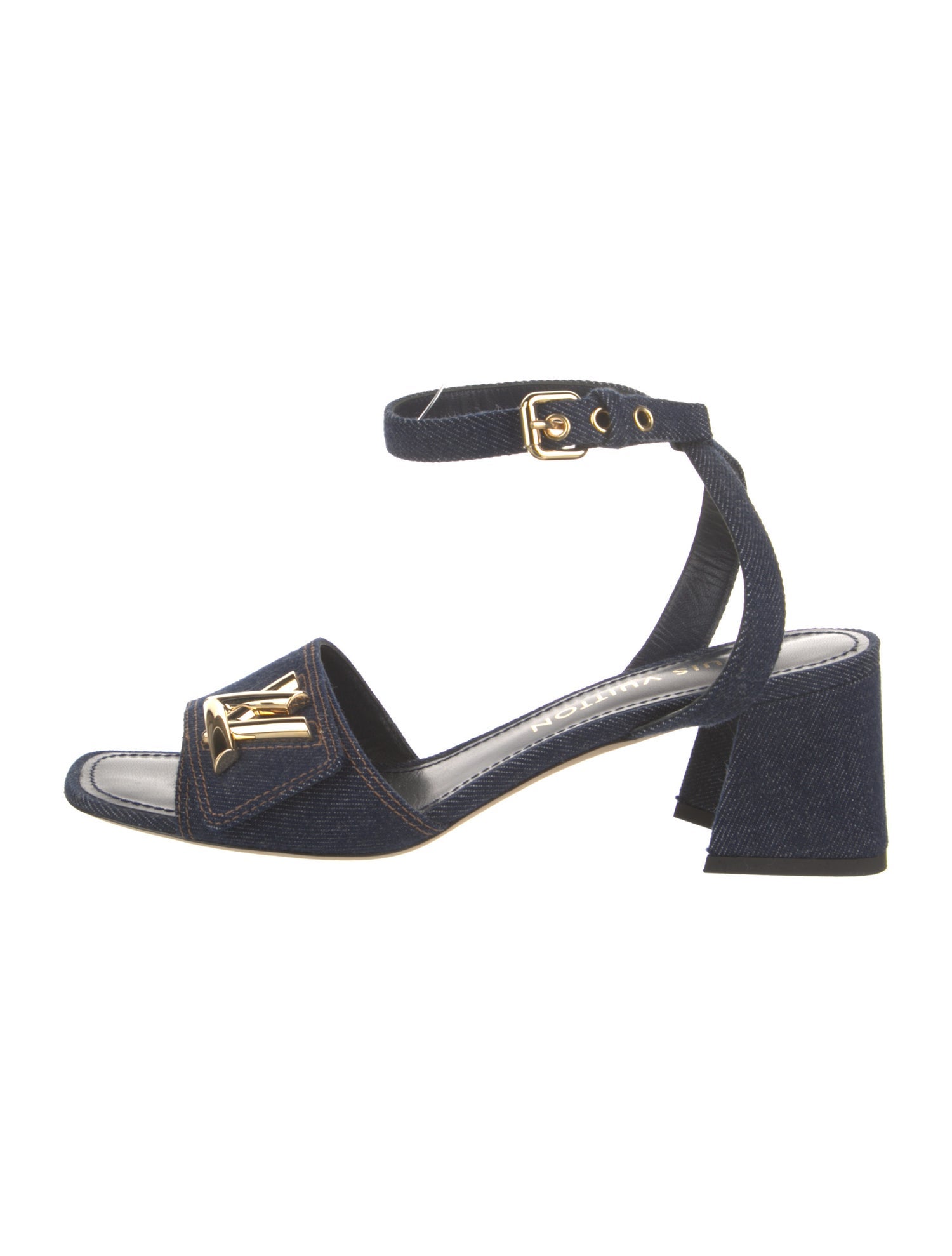 Louis Vuitton Denim Sandals
