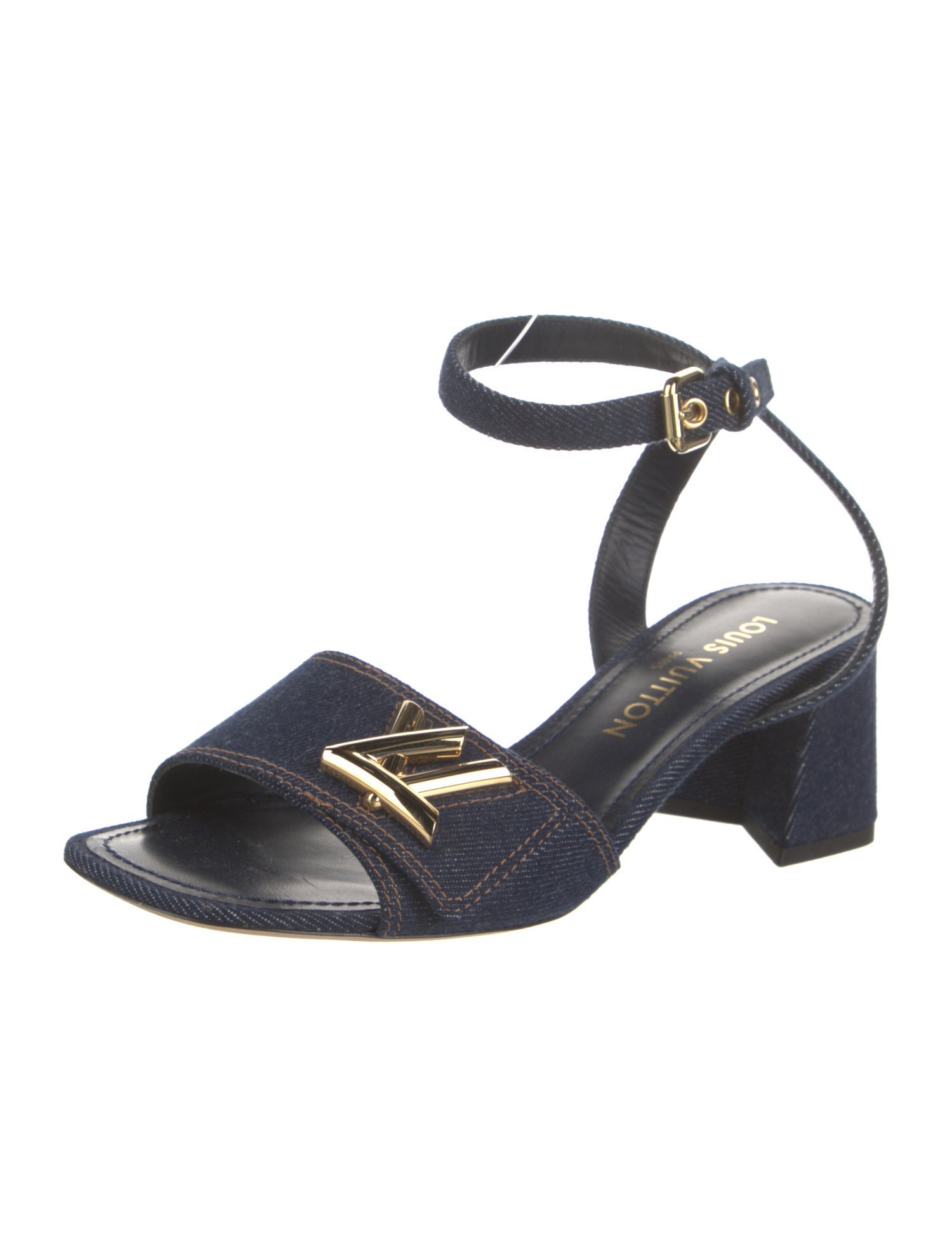 Louis Vuitton Denim Sandals