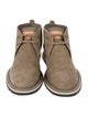 Louis Vuitton Suede Lace-Up Boots