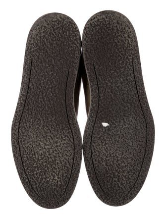 Louis Vuitton Suede Lace-Up Boots