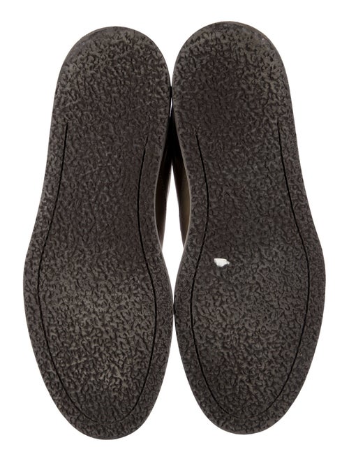 Louis Vuitton Suede Lace-Up Boots