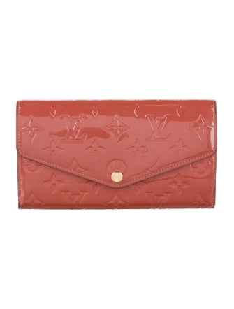 Louis Vuitton 2017 Monogram Vernis Sarah Wallet