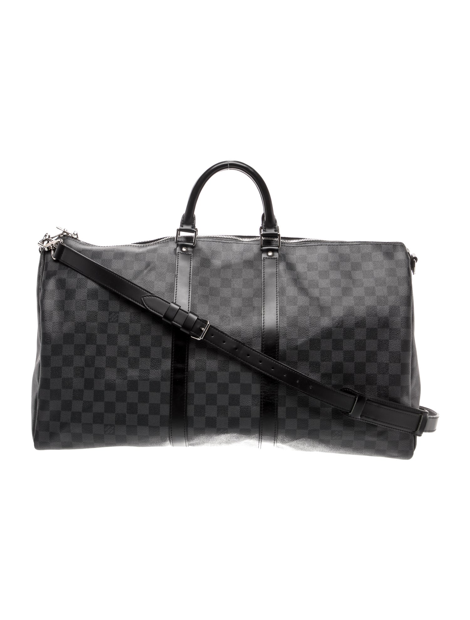 Louis Vuitton Damier Graphite Keepall Bandouliere 55 Vintage