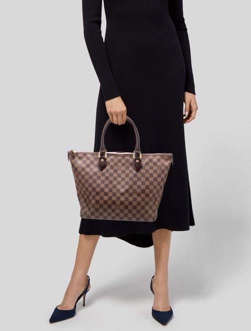 Louis Vuitton Damier Ebene Saleya MM