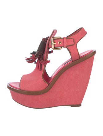 Louis Vuitton LV Monogram Canvas Slingback Sandals