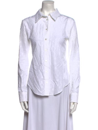 Louis Vuitton 2019 Long Sleeve Button-Up Top