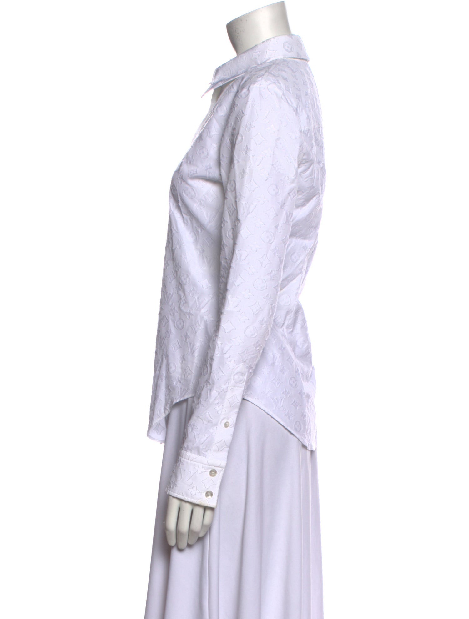 Louis Vuitton 2019 Long Sleeve Button-Up Top