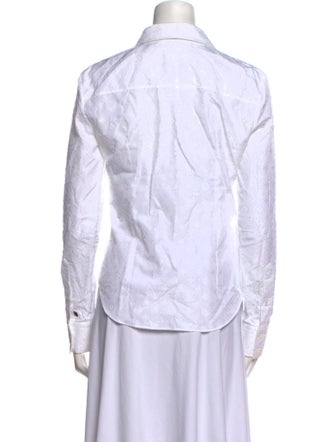 Louis Vuitton 2019 Long Sleeve Button-Up Top