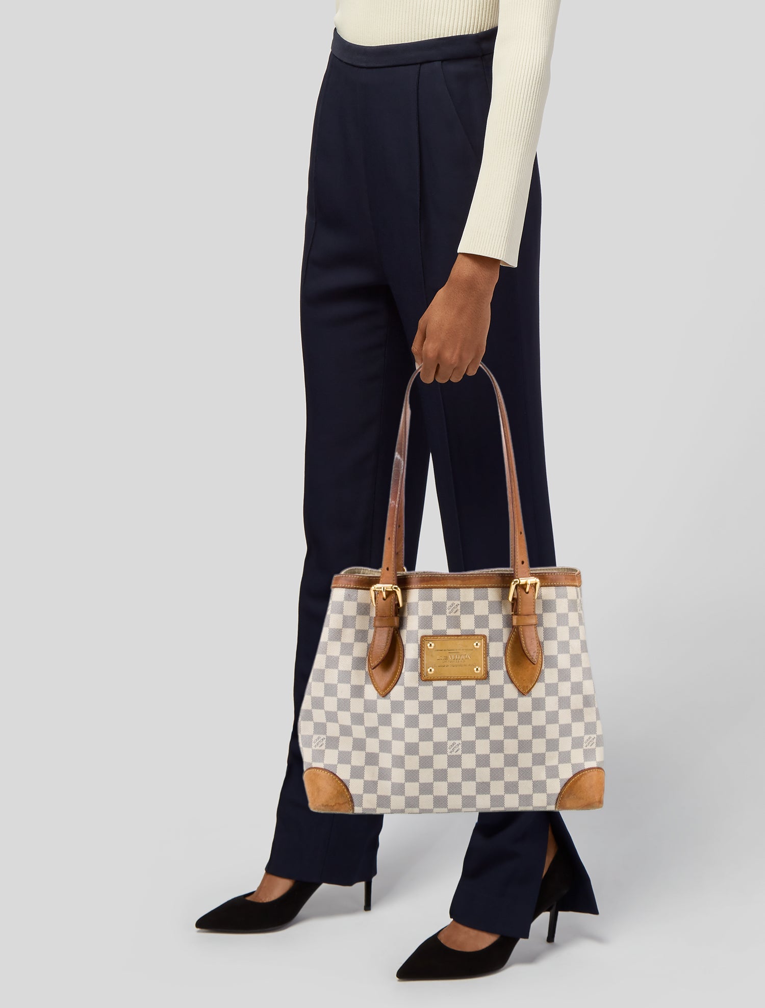 Louis Vuitton Damier Azur Hampstead GM