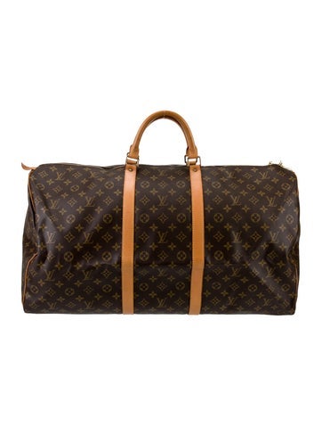 Louis Vuitton Weekenders LV Monogram Keepall 60 Vintage