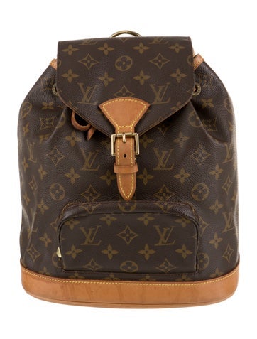 Louis Vuitton Backpacks LV Monogram Montsouris