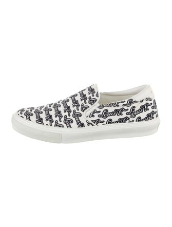 Louis Vuitton Canvas Printed Sneakers