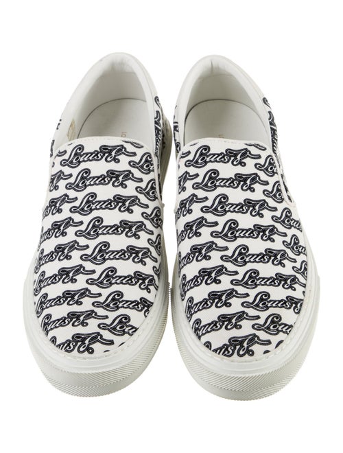 Louis Vuitton Canvas Printed Sneakers