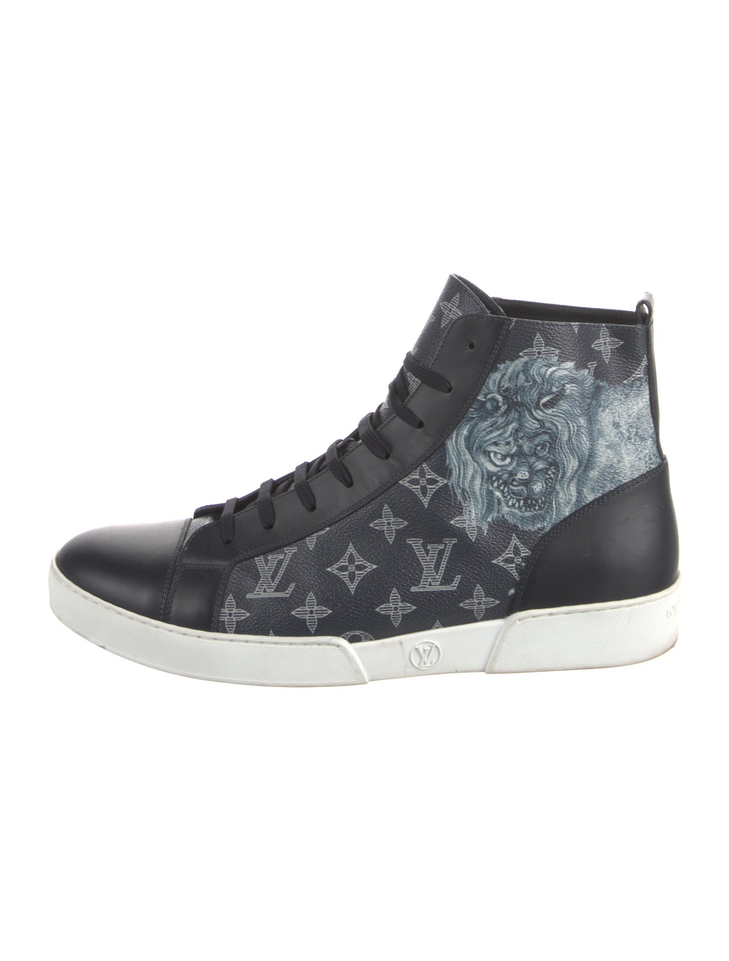 Louis Vuitton LV Monogram Leather Sneakers