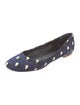 Louis Vuitton Satin Printed Ballet Flats