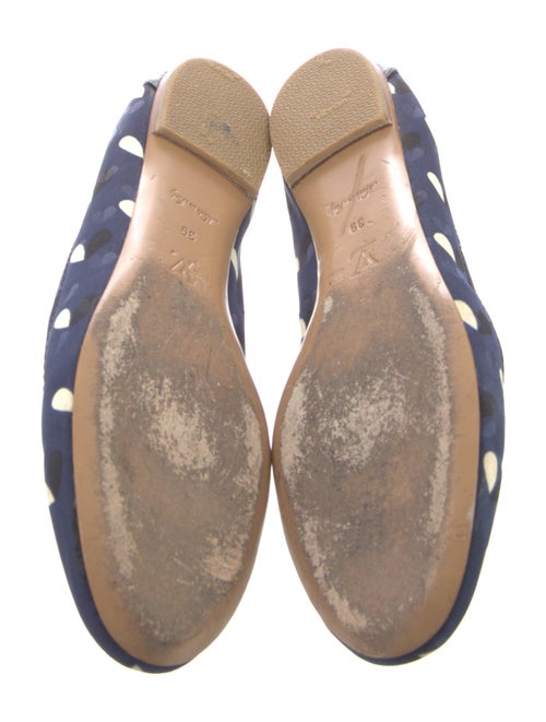 Louis Vuitton Satin Printed Ballet Flats