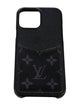 Louis Vuitton 2022 Monogram Eclipse iPhone 13 Pro Bumper