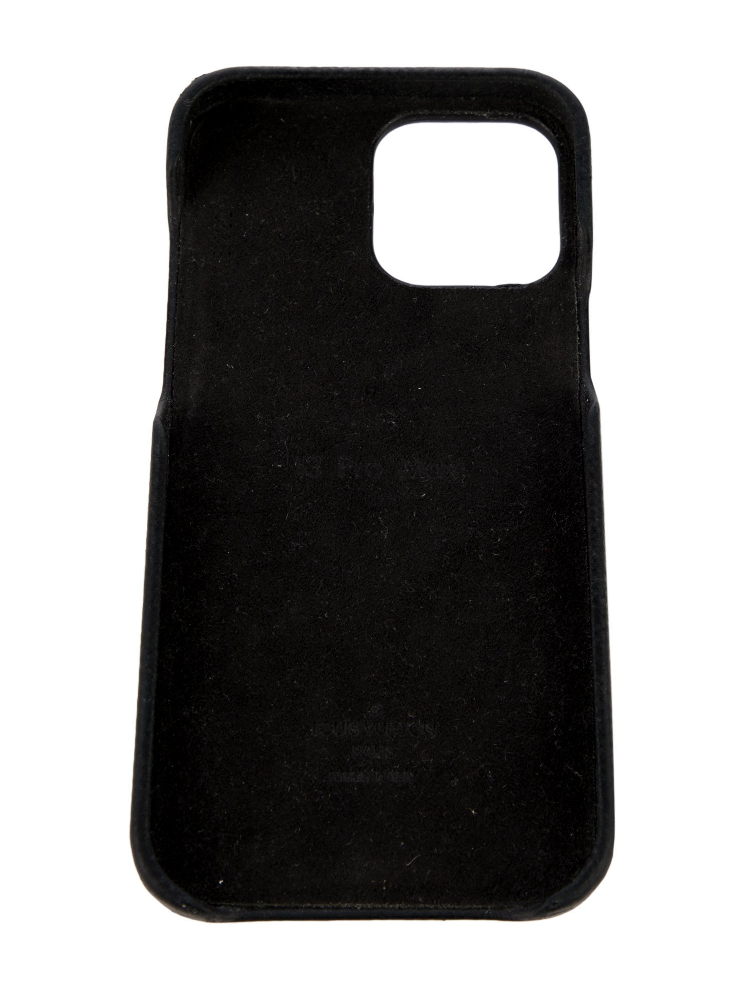 Louis Vuitton 2022 Monogram Eclipse iPhone 13 Pro Bumper
