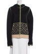 Louis Vuitton 2023 Monogram Jersey Hooded Zip Hoodie