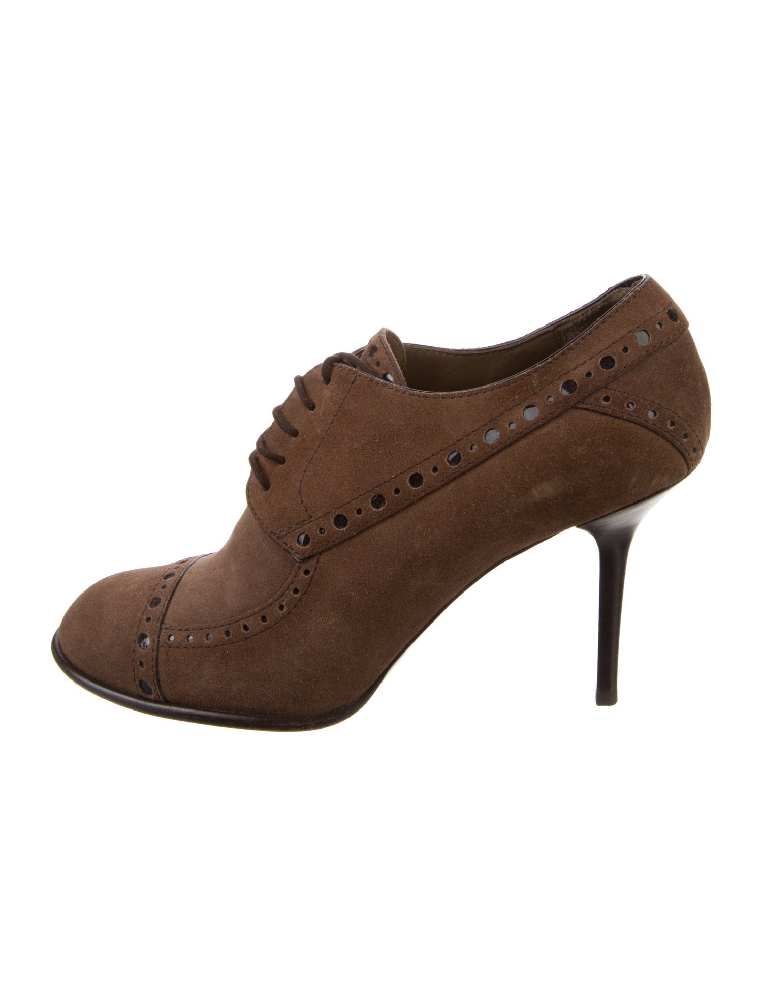 Louis Vuitton Suede Pumps