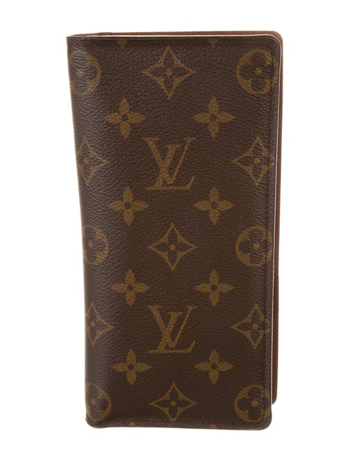 Louis Vuitton LV Monogram Coated Canvas Brazza Wallet