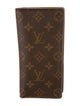 Louis Vuitton LV Monogram Coated Canvas Brazza Wallet