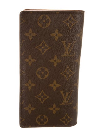 Louis Vuitton LV Monogram Coated Canvas Brazza Wallet