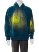 Louis Vuitton 2022 'Paint Splatter' Knit Zip Hoodie