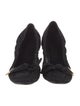 Louis Vuitton Satin Bow Accents Ballet Flats