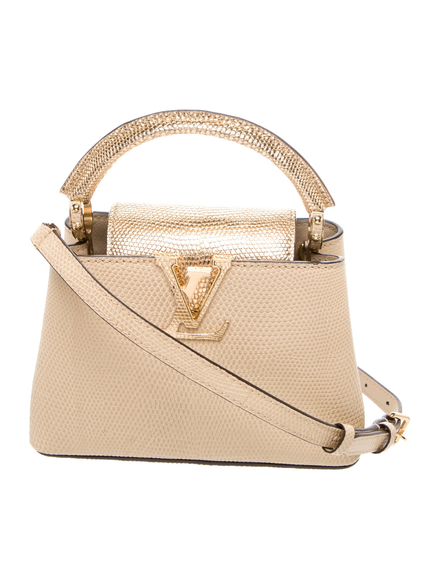 Louis Vuitton LV Monogram Capucines Mini w/ Tags