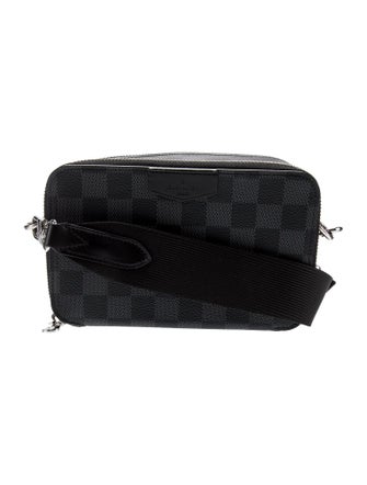 Louis Vuitton Damier Graphite Damier Graphite Alpa Wearable Wallet PM