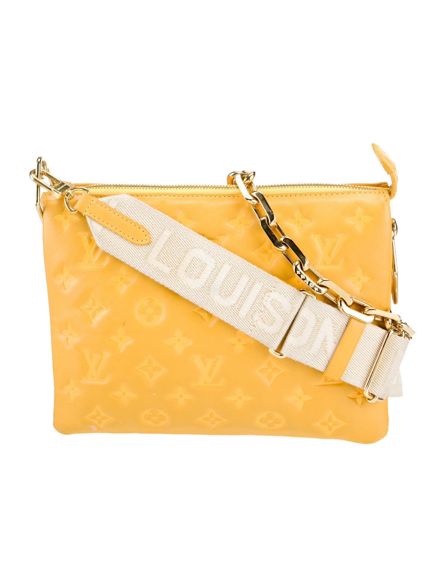 Louis Vuitton LV Monogram Monogram Embossed Coussin PM